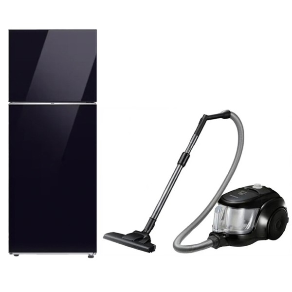 SAMSUNG TOP MOUNT NOFROST INVERTER DEODORIZIND BK