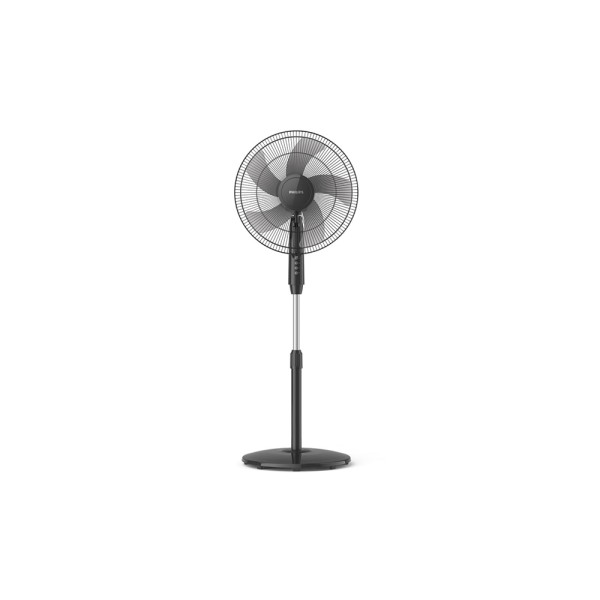 PHILIPS STAND FAN 5 BLADES 3 SPEED SETTINGS BK